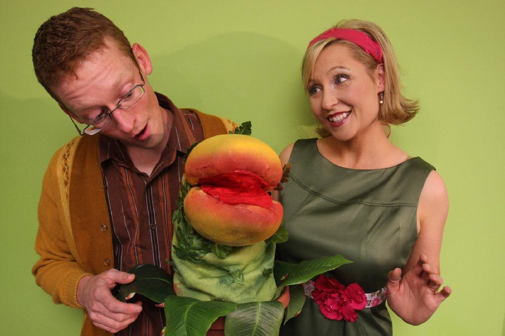 Audrey and Seymour Little Shop of Horrors