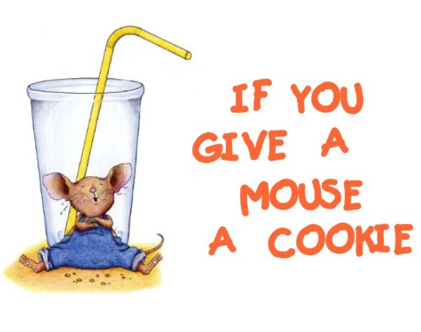 if you give a mouse a cookie plush